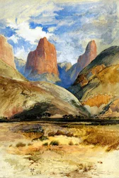 Butte de Colburn, Sud Utah, 1873